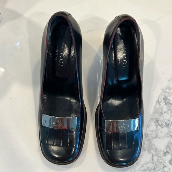 Gucci fringe Block heels - Picture 3 of 10